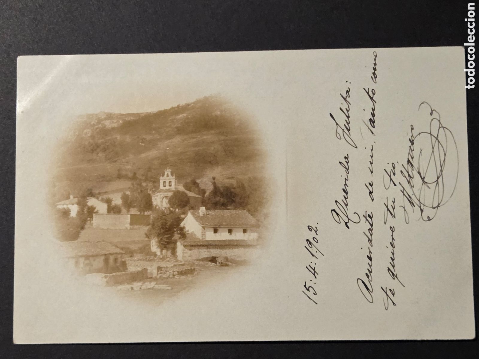 Postales: TARJETA POSTAL FOTOGR&Aacute;FICA 1902 Sin identificar.