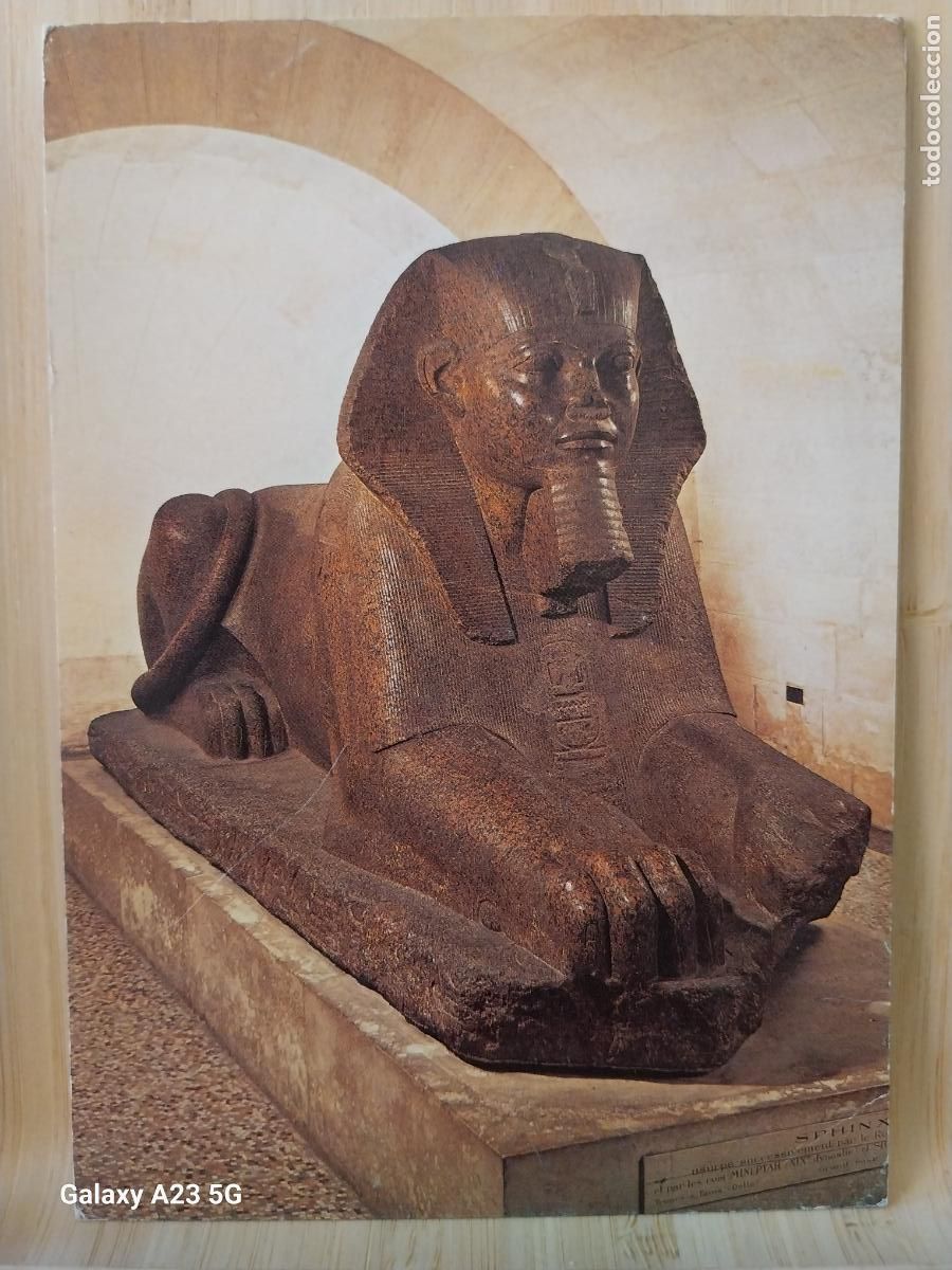 Postales: AMMENHAT II MOYEN EMPIRE LOUVRE CIRCULADA A&Ntilde;O 1978