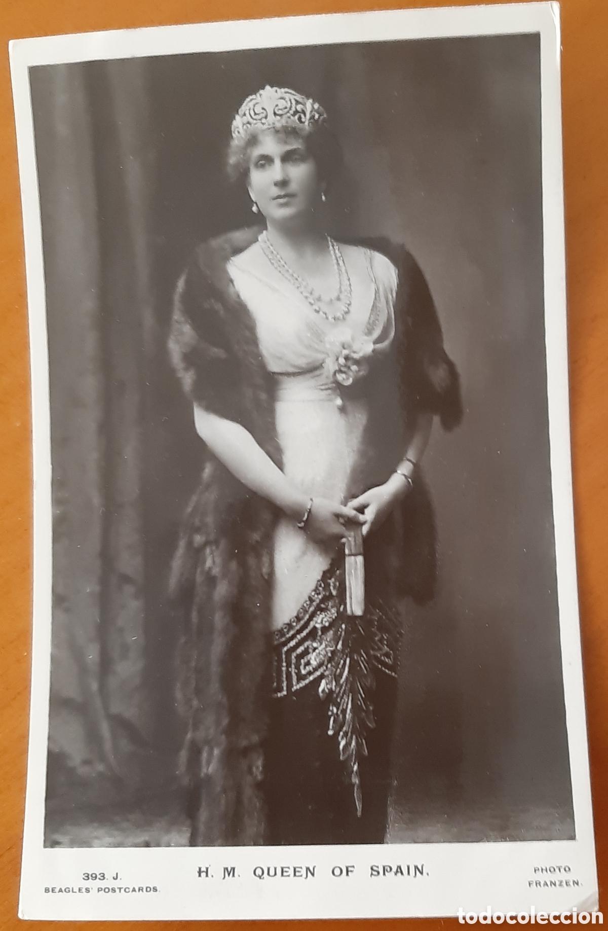 Postales: Postal reina Victoria Eugenia de Battenberg. Sin escribir. R10176