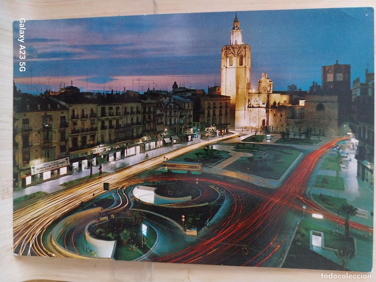 Postales: PLAZA ZARAGOZA NOCHE VALENCIA ED ZERKOWITZ SERIE 19 510 ESCRITO