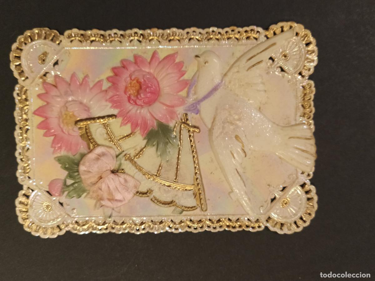 Postales: POSTAL ANTIGUA CON RELIEVE Y MOVIBLE -VER FOTOS-(116.449)