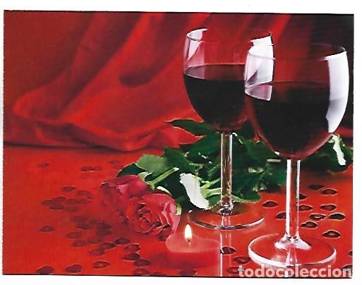 Postales: &rdquo; CORAZONES, VINO Y ROSAS &rdquo;