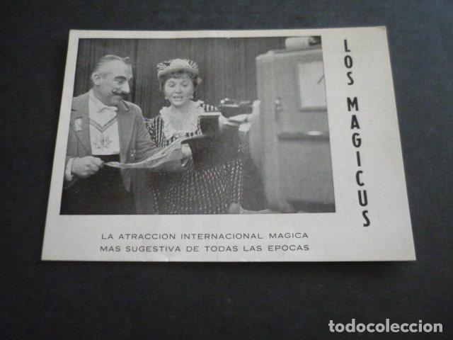 Postales: LOS MAGICUS MAGO MAGIA ILUSIONISMO ANTIGUA TARJETA POSTAL