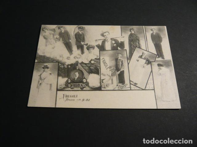 Postales: POSTAL DE LEOPOLDO FREGOLI MAGO MAGIA ILUSIONISMO TRANSFORMISTA CIRCO REVERSO SIN DIVIDIR
