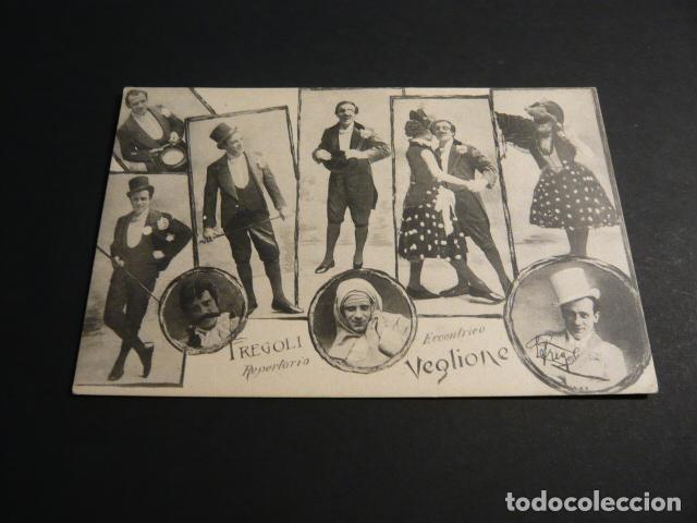 Postales: POSTAL DE LEOPOLDO FREGOLI MAGO MAGIA ILUSIONISMO TRANSFORMISTA CIRCO REVERSO SIN DIVIDIR