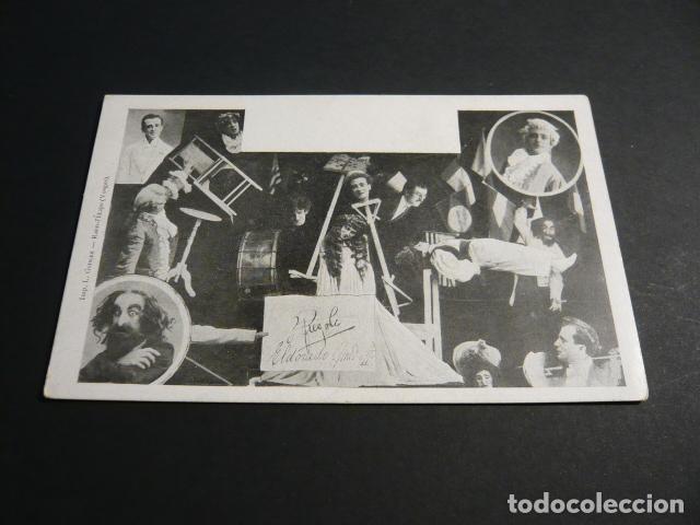 Postales: POSTAL DE LEOPOLDO FREGOLI MAGO MAGIA ILUSIONISMO TRANSFORMISTA CIRCO REVERSO SIN DIVIDIR