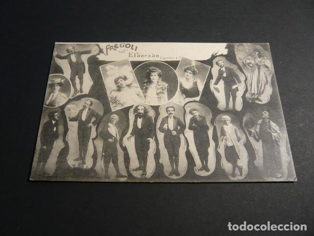 Postales: POSTAL DE LEOPOLDO FREGOLI MAGO MAGIA ILUSIONISMO TRANSFORMISTA CIRCO REVERSO SIN DIVIDIR