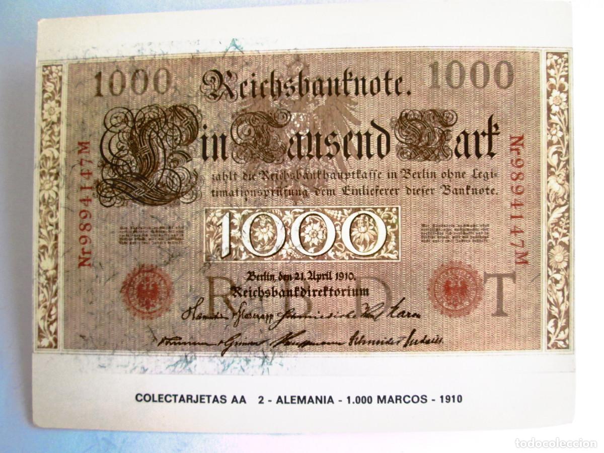 Postales: POSTAL 1000 MARCOS - ALEMANIA 1910 - COLECTARJETAS AA 2 - (1973) - 18X14