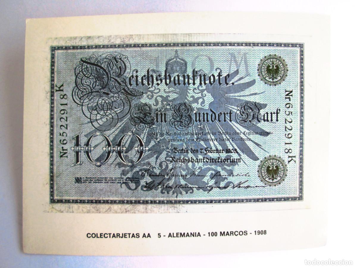 Postales: POSTAL 100 MARCOS - ALEMANIA - COLECTARJETAS AA 5 - 1908 - (1973) - 18X14
