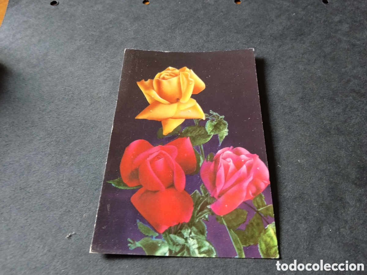 Postales: Postal flores Rosas....
