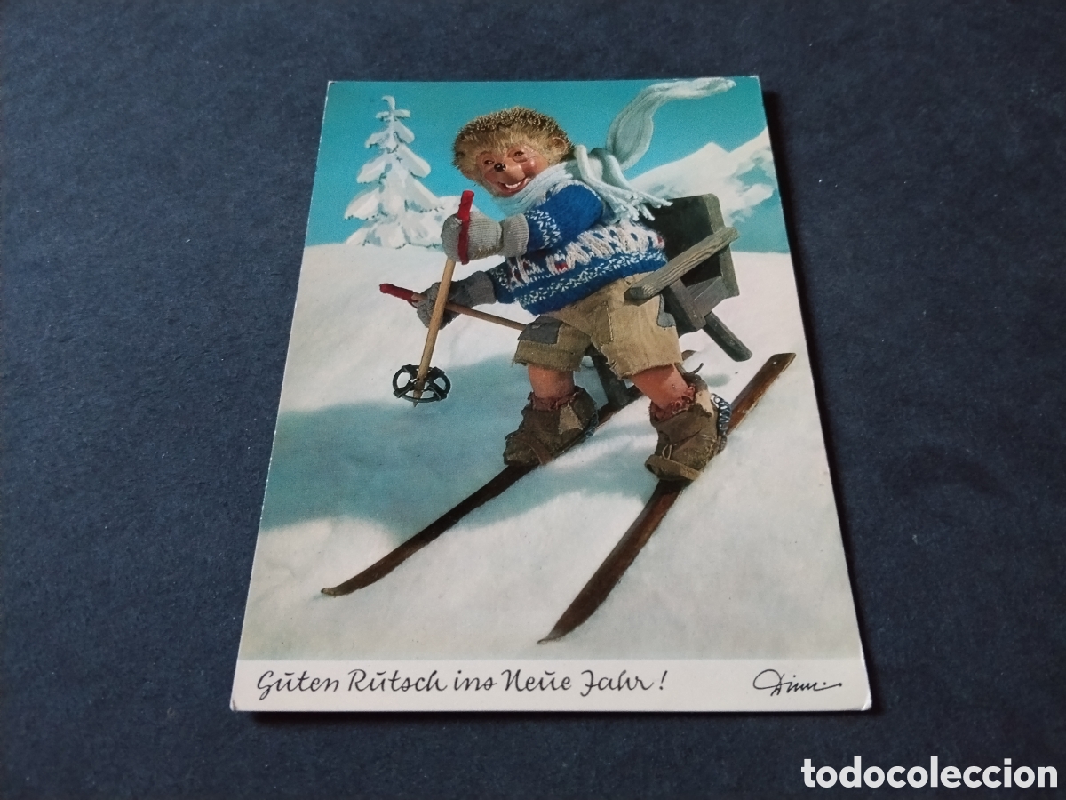 Cartes Postales: Postal Mecki guten rutsch ins