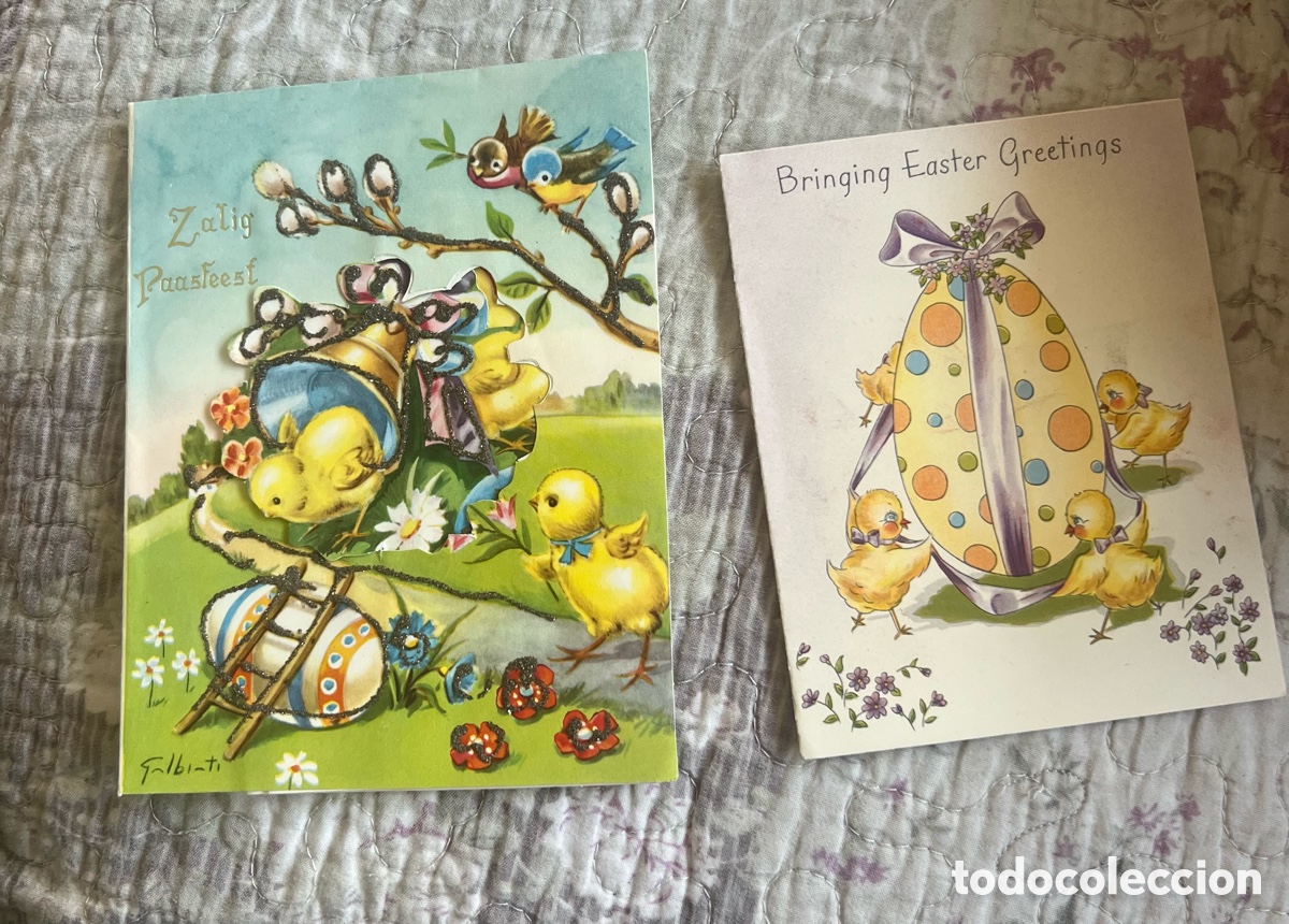 Cartes Postales: Postales especiales Pascua vintage