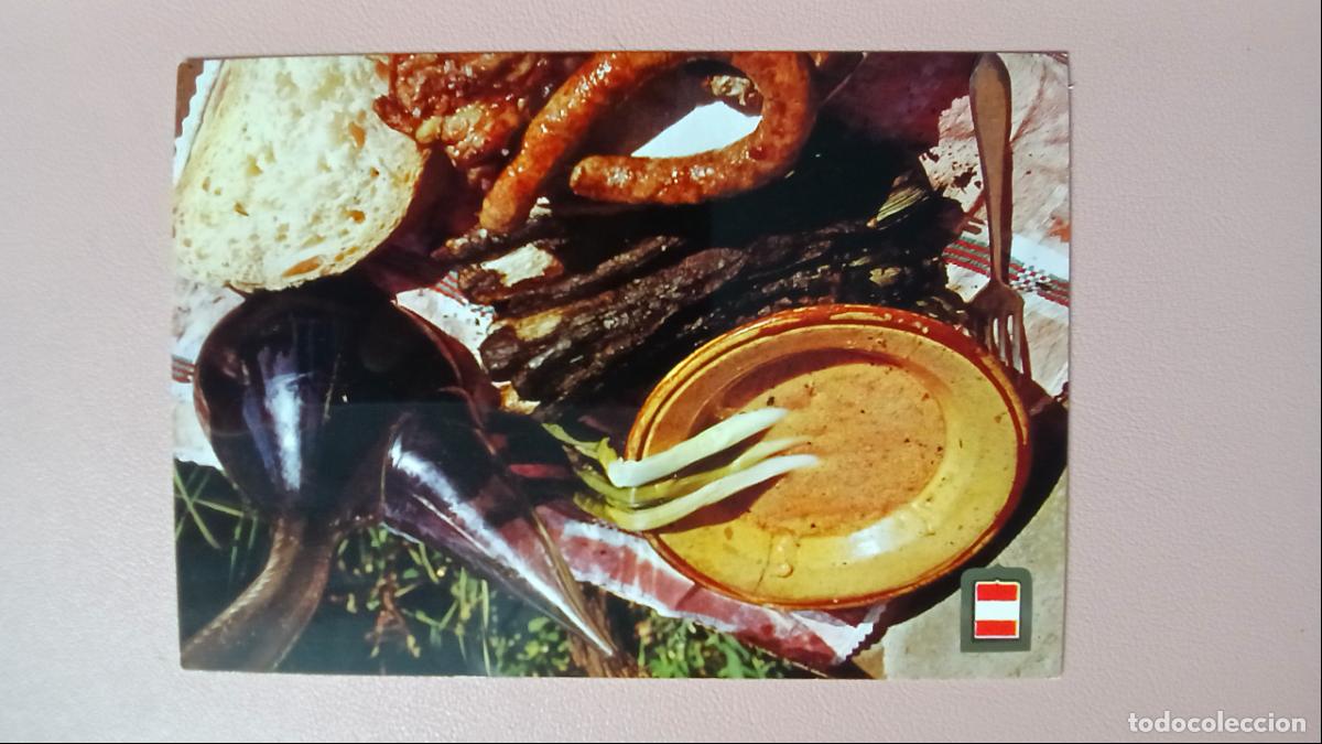 Postales: POSTAL PLATOS TIPICOS VALLS (TARRAGONA) LA CAL&Ccedil;OTADA - ESCUDO DE ORO N&ordm; 2829 S/C