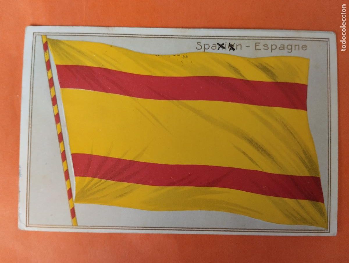 Postales: POSTAL BANDERA SPANIEN ESPAGNE. ESPA&Ntilde;A..