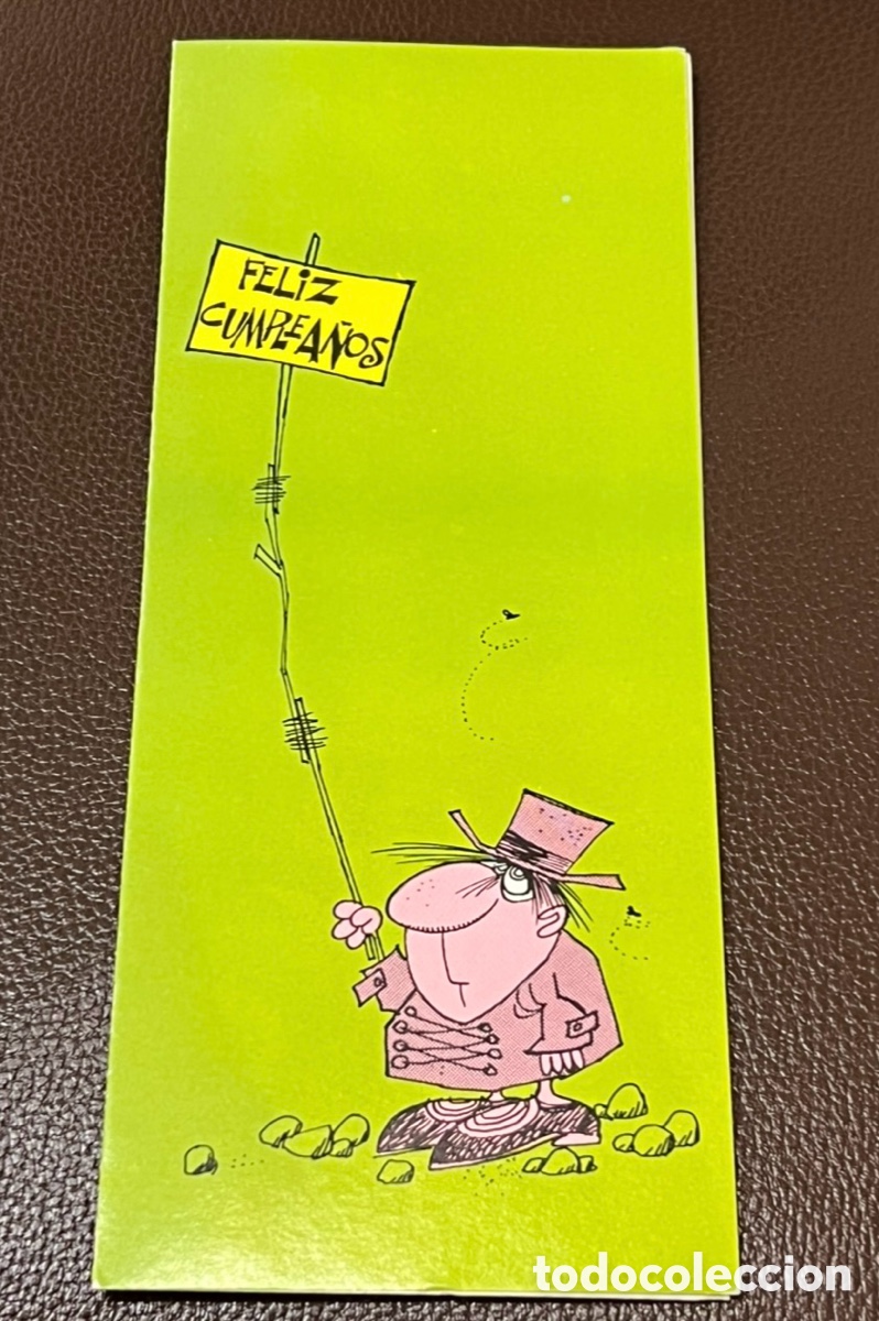 Postales: Postal. Felicitaci&oacute;n de Cumplea&ntilde;os. Popy Cards. A&ntilde;os 80.
