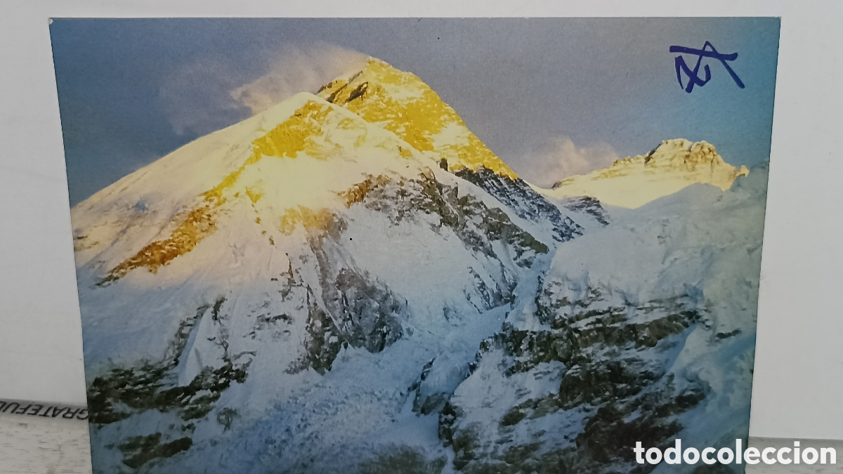 Postales: Postal Coleccionable Mount Everest &ndash; Fotograf&iacute;a Krzysztof Wielicki (Himalaya)