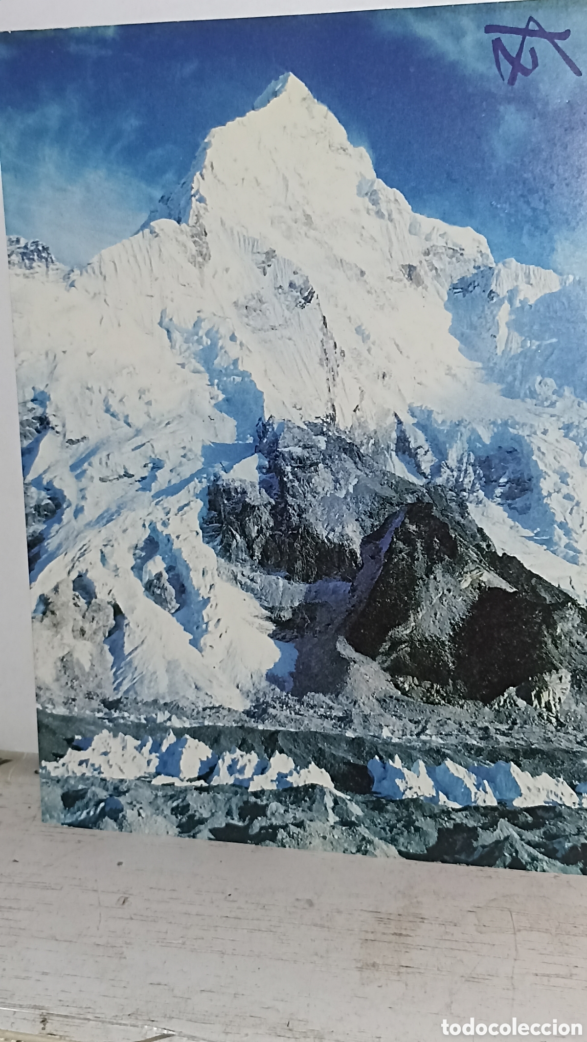 Postales: Postal Alpinismo Nuptse (7879 m) Himalaya &ndash; Fotograf&iacute;a Krzysztof Wielicki
