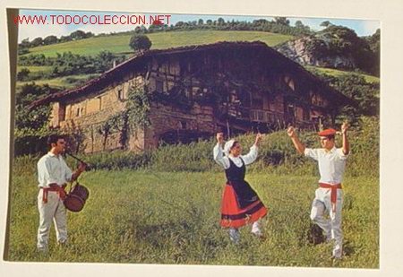 Postales: 11240 - CASERIO TIPICO VASCO . No circulada . - Foto 1