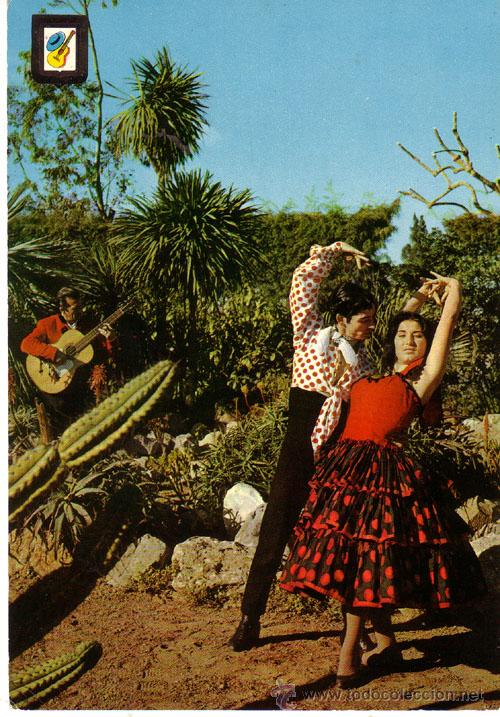 Postales: N&ordm; 1433 POSTAL ESPA&Ntilde;A BAILE TIPICO - Foto 1