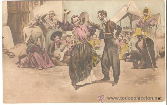 Postales: COSTUMBRES ANDALUZAS. - Foto 1