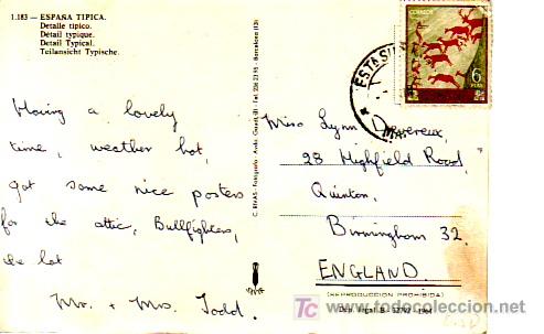 Postales: reverso - Foto 2