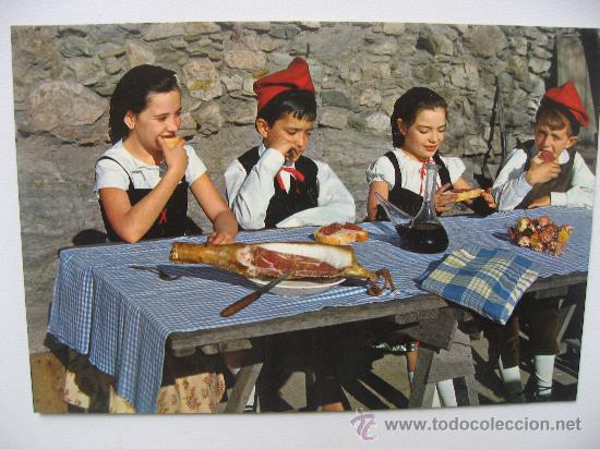 Postales: CATALU&Ntilde;A TIPICA,POSTAL ESCRITA SIN CIRCULAR. - Foto 1