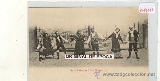 Postales: (PS-19778)POSTAL DE CALATORAO-TIPOS ARAGONESES - Foto 1