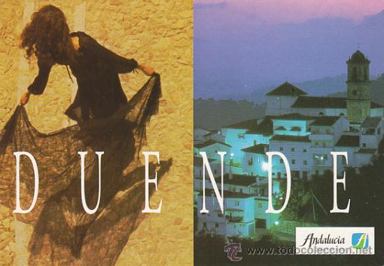 Postales: Duende. propaganda turistica de la Junta de Andalucia - Foto 1
