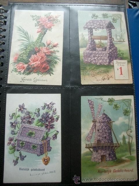 Postales: 4 postales modernistas - Foto 1