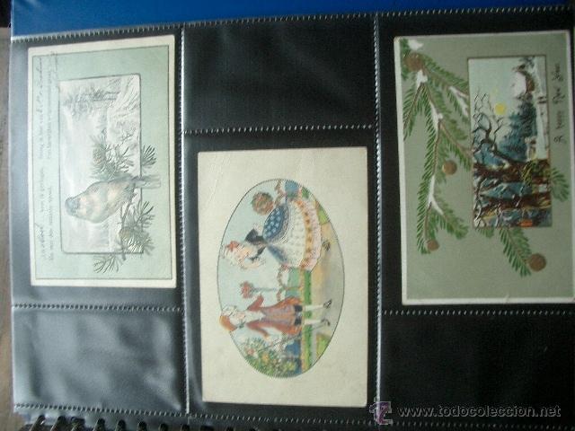 Postales: Tres postales modernistas. - Foto 1