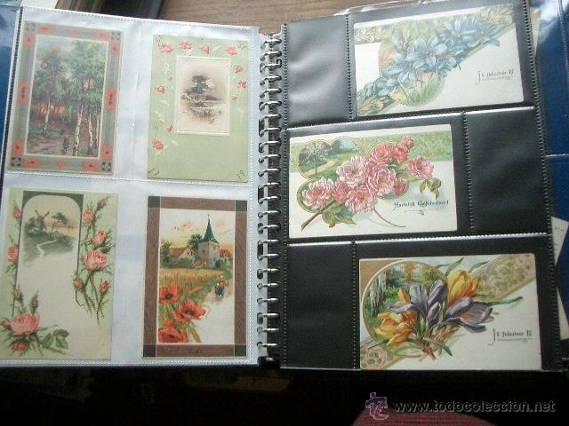 Postales: 7 postales modernistas. - Foto 1