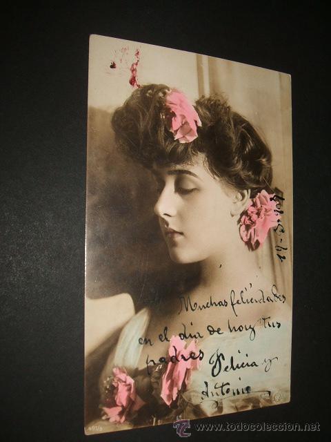 Postales: POSTAL MUJER ELEGANTE - Foto 1