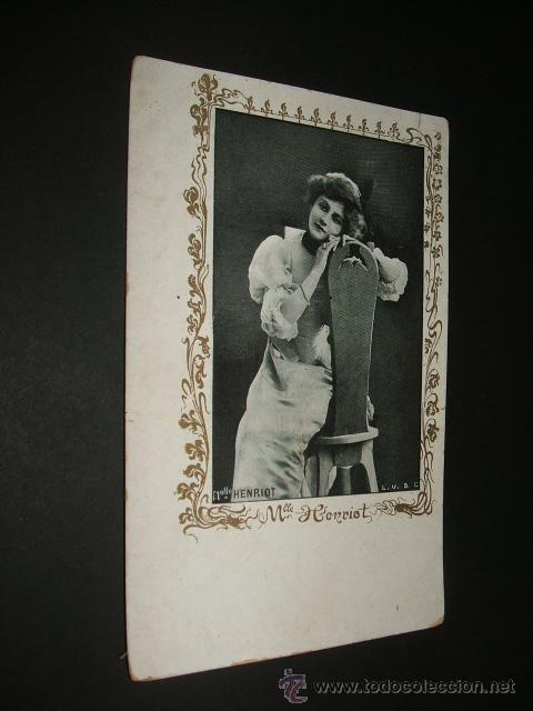 Postales: HENRIOT POSTAL ACTRIZ PPIOS SIGLO XX - Foto 1