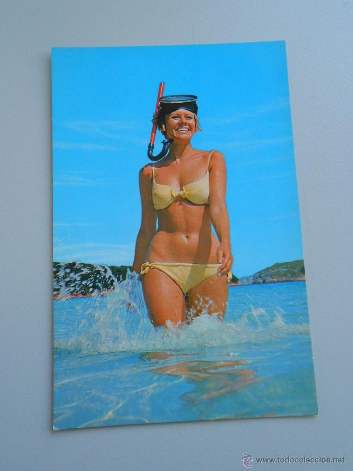 Postales: POSTAL MUJER BUCEADORA. TDKP5 - Foto 1