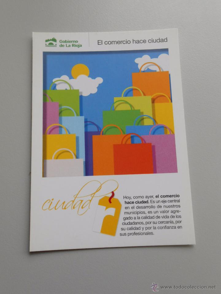 Postales: POSTAL EL COMERCIO HACE CIUDAD. LA RIOJA. TDKP5 - Foto 1