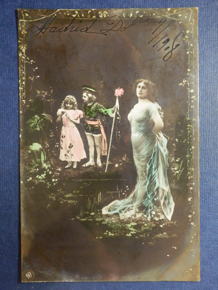 Postales: Postal - Estilo - Edicion Alemana - Escrita en 1908 - Foto 1
