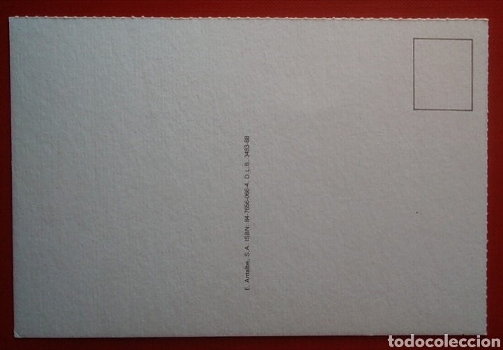Postales: Postal rom&aacute;ntica a&ntilde;o 1988 - Foto 2