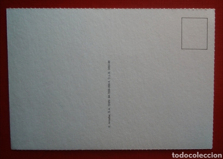 Postales: Postal rom&aacute;ntica a&ntilde;o 1988 - Foto 2
