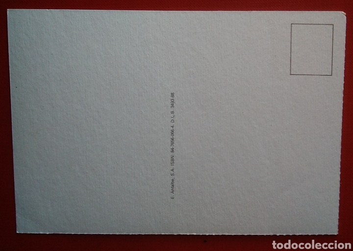 Postales: Postal rom&aacute;ntica a&ntilde;o 1988 - Foto 2