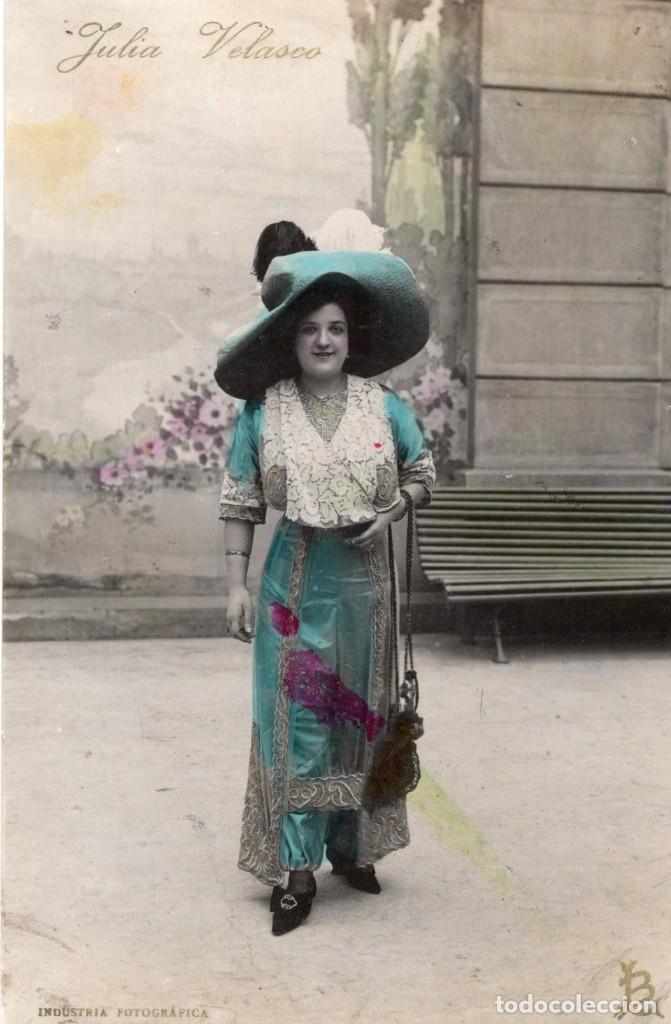 Postales: cupletistas. luis bartrina. julia velasco - Foto 1