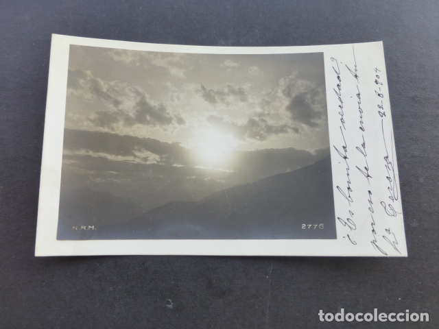Postales: PAISAJE ATARDECER POSTAL 1904 - Foto 1