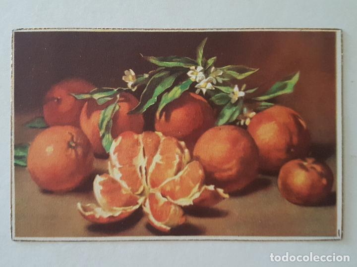 Postales: NARANJAS POSTAL CROMOLITOGRAFICA - Foto 1
