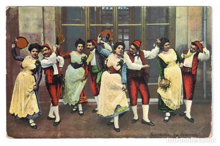 Postales: SORRENTO &diams; LA TARANTELLA &diams; 1914 - Foto 1
