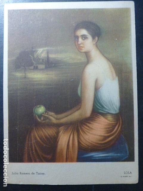 Postales: JULIO ROMERO DE TORRES LOLA - Foto 1