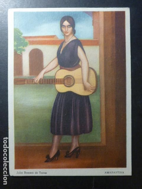 Postales: JULIO ROMERO DE TORRES AMARANTINA - Foto 1