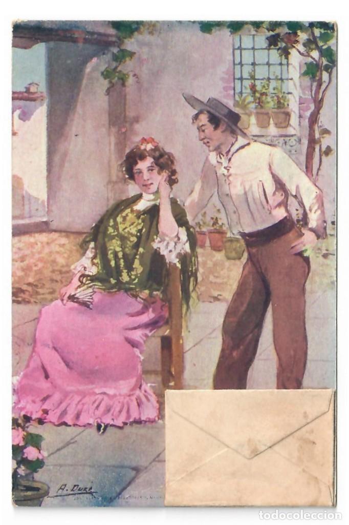 Postales: ESPA&Ntilde;A &diams; PAREJA CON VESTIMENTAS TRADICIONALES - Foto 1