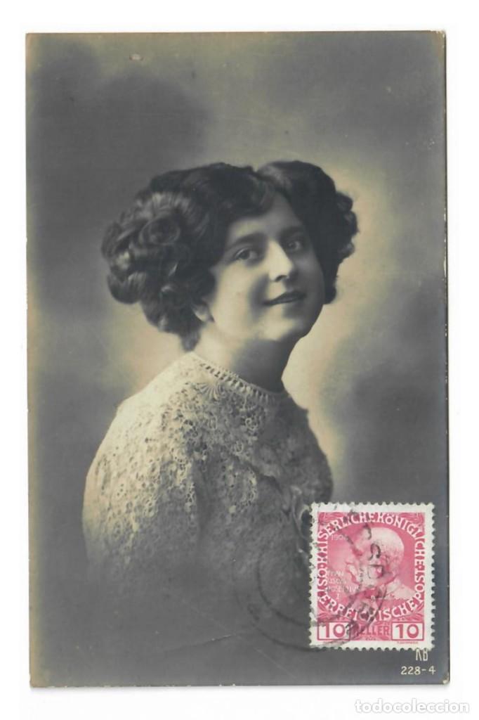 Postales: RETRATO DE MUJER &diams; 1913 - Foto 1