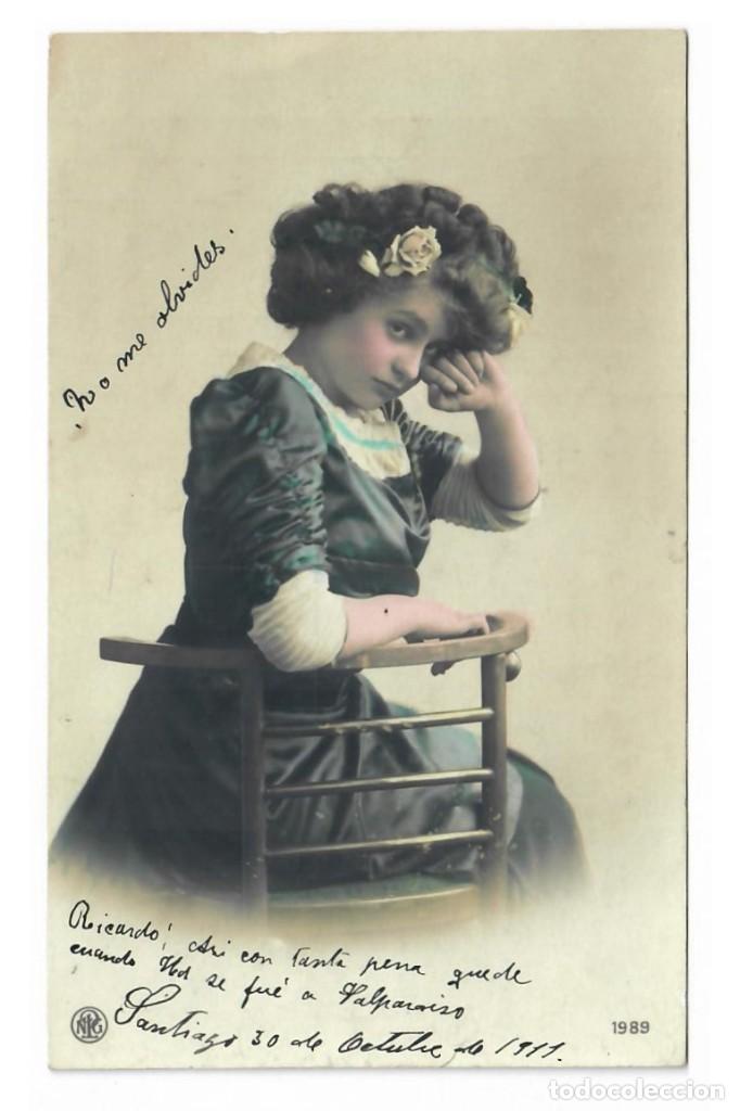 Postales: RETRATO DE MUJER &diams; 1911 - Foto 1