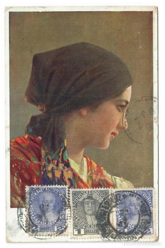 Postales: RETRATO DE MUJER &diams; 1914 - Foto 1