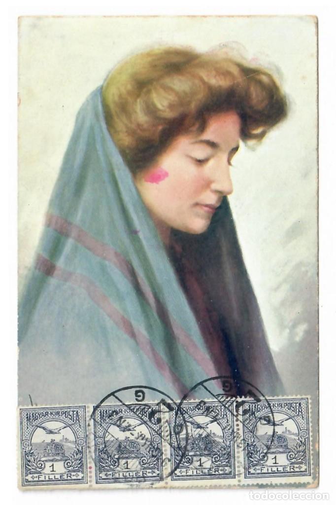 Postales: RETRATO DE MUJER &diams; 1913 - Foto 1